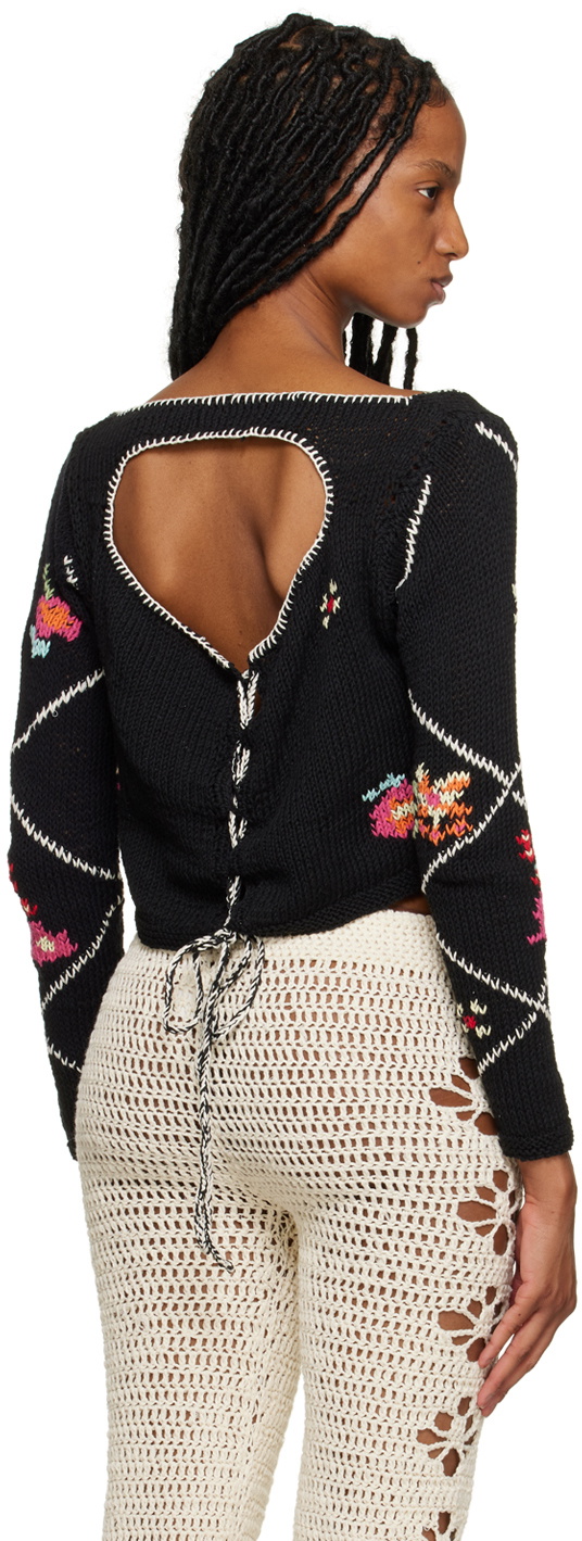 Tach SSENSE Exclusive Black Atlas Sweater