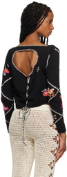 Tach SSENSE Exclusive Black Atlas Sweater