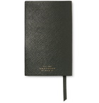 Kingsman - Smythson Panama Cross-Grain Leather Notebook - Dark green