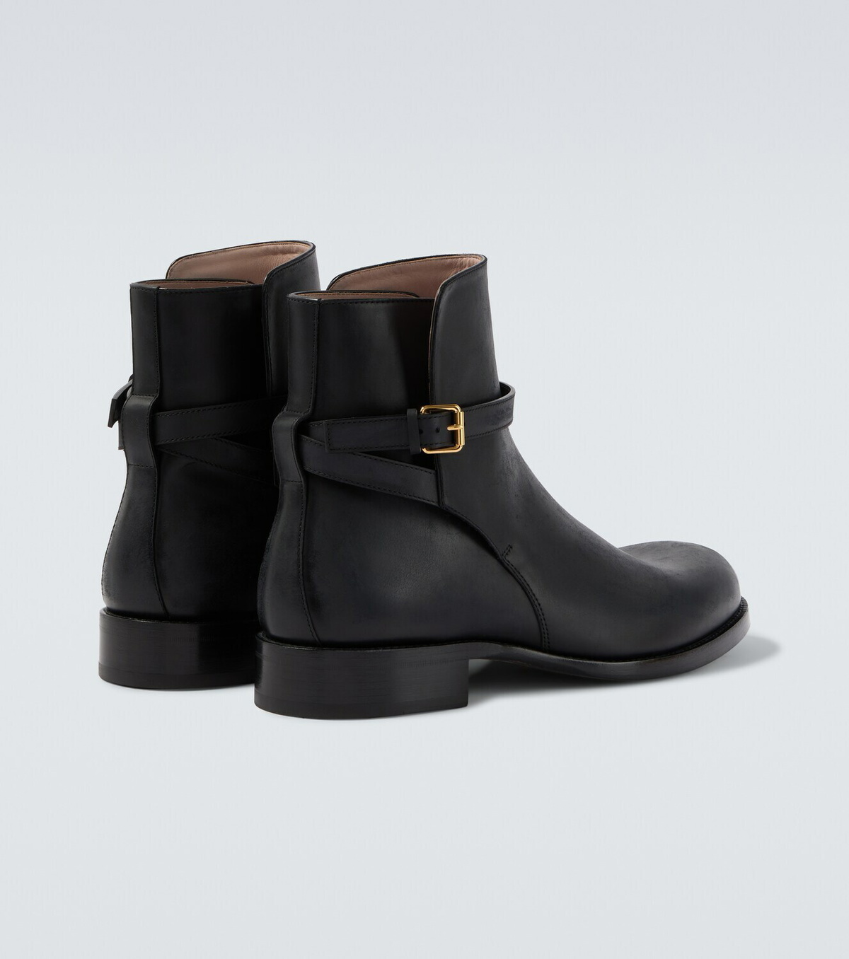 The Row Leather boots