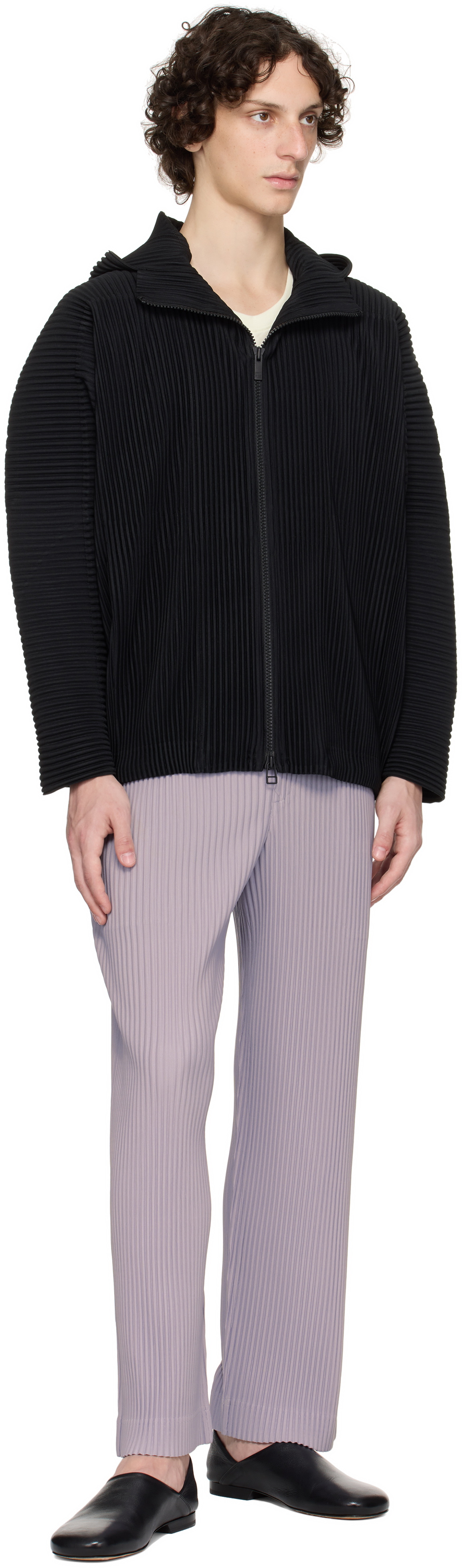 HOMME PLISSÉ ISSEY MIYAKE Black Monthly Color May Jacket Homme