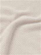 Loro Piana - City Birdseye Baby Cashmere Sweater - Gray