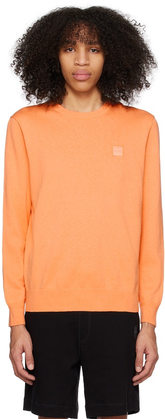 Photo: BOSS Orange Patch Sweater