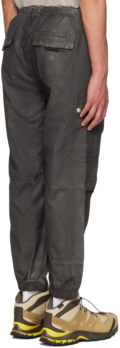 Izzue Gray Spray Cargo Pants