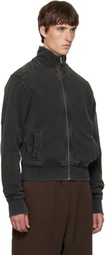 Entire Studios Black Standard Track Jacket