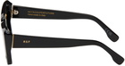 RETROSUPERFUTURE Black Coccodrillo Sunglasses