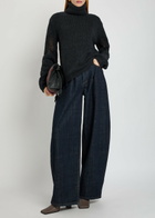Our Legacy Cage-knit Merino Wool Jumper Charcoal