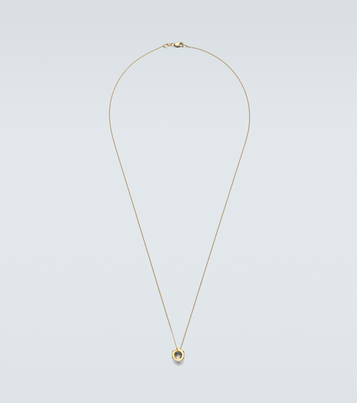 Ileana Makri Nut 18kt gold pendant necklace