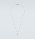 Ileana Makri Nut 18kt gold pendant necklace
