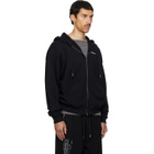Off-White Black Half Arrow Skate Zip Hoodie