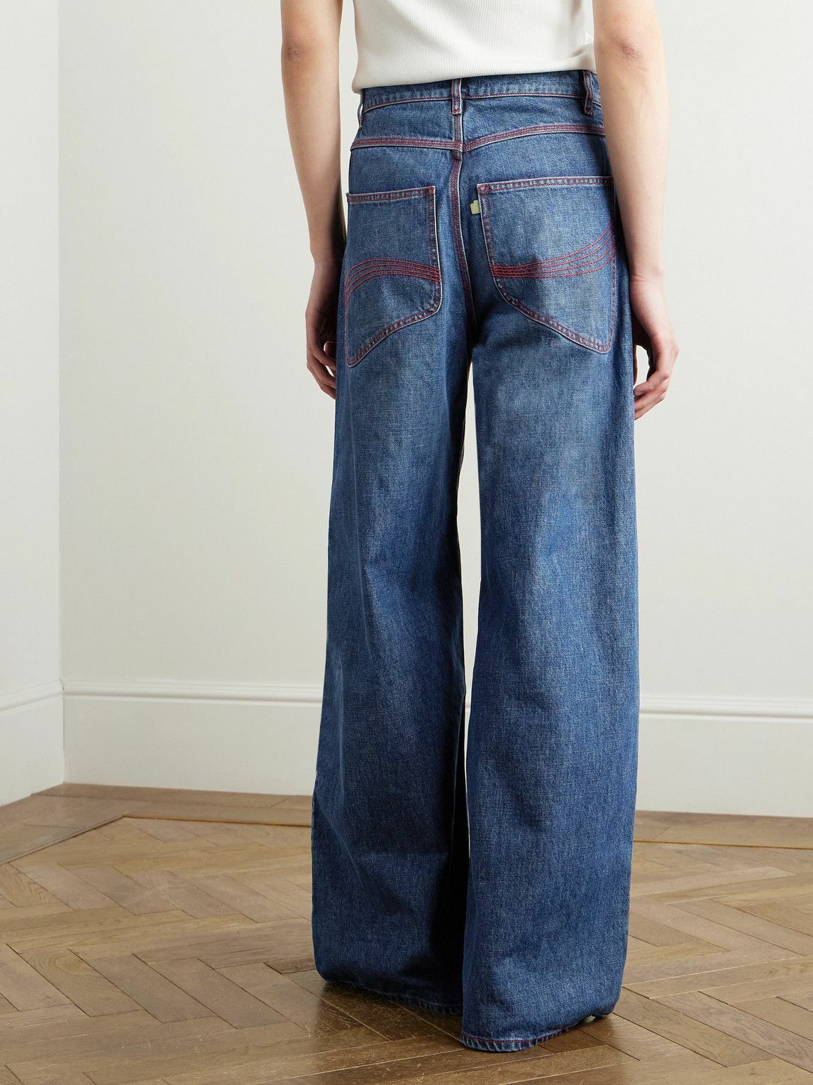 ERL - Indiana Wide-Leg Jeans - Blue ERL