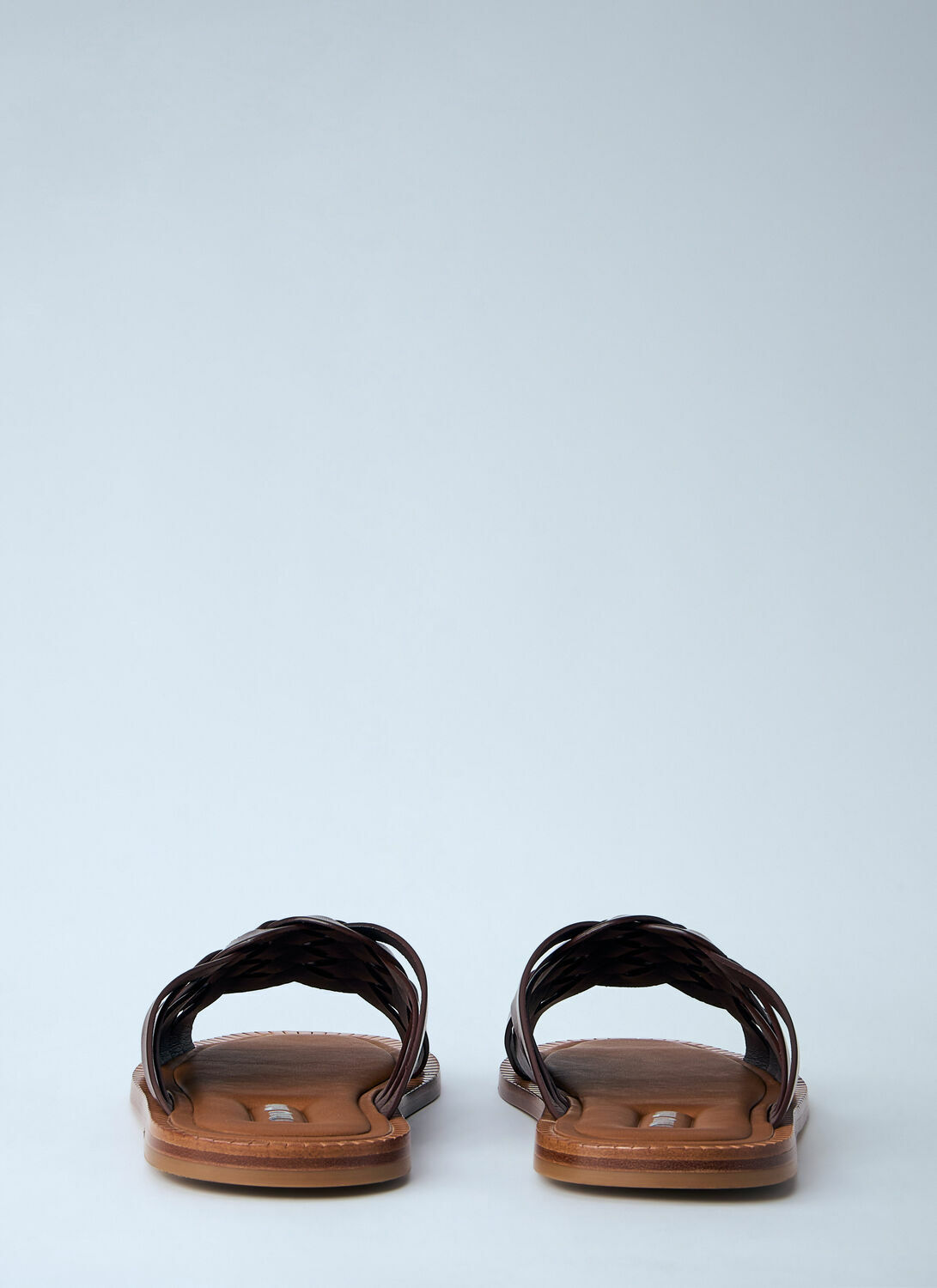 Miu Miu Woven Leather Sandals