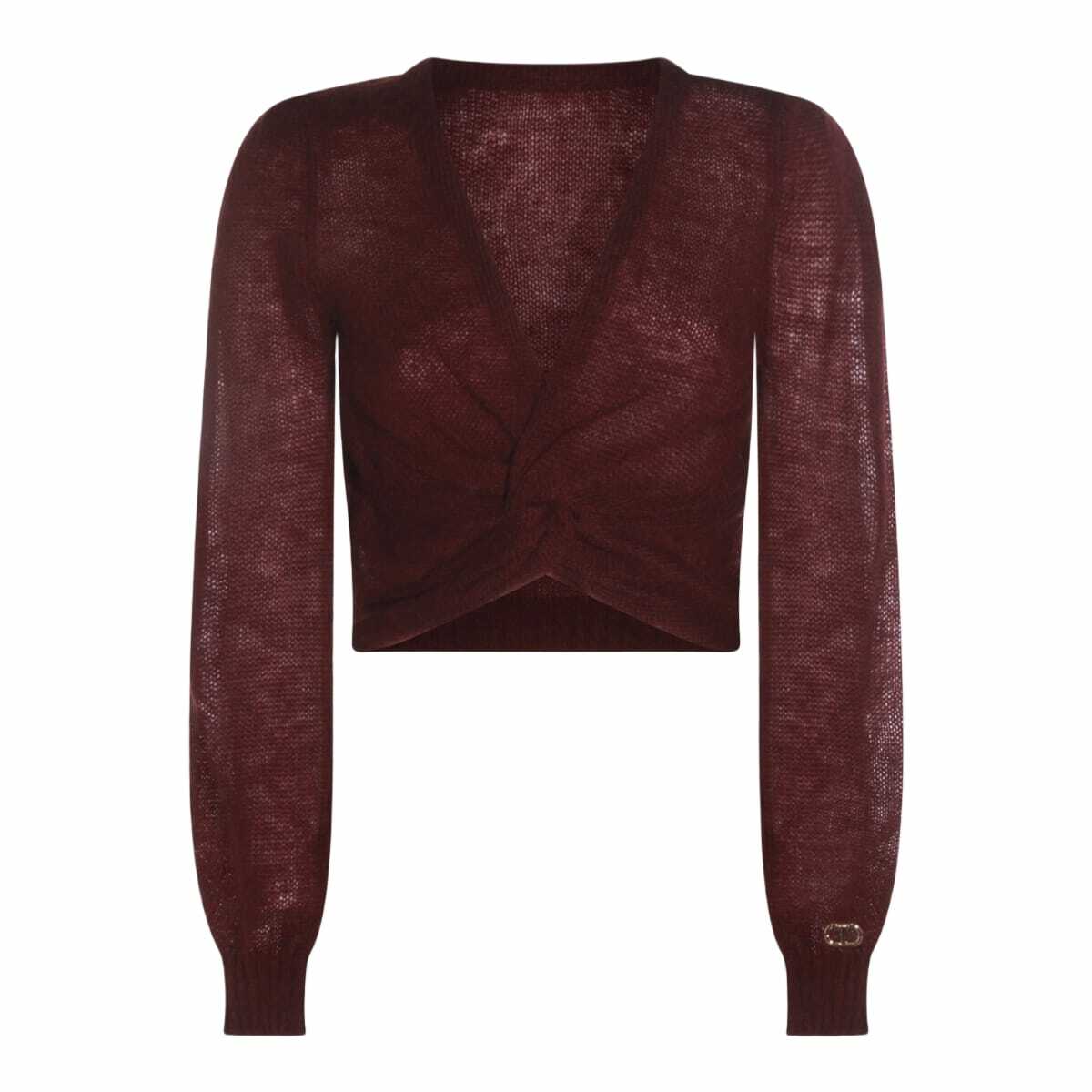 TwinSet Dark Red Knitwear