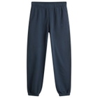 Anine Bing Women's Karter Framed Monogram Sweatpants in Washed Navy