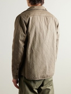 Faherty - Doug Good Feather Bondi Reversible Quilted Organic Cotton-Jaquard Jacket - Multi