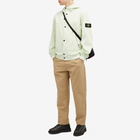 Stone Island Men's Soft Shell-R Hooded Jacket in Pistachio