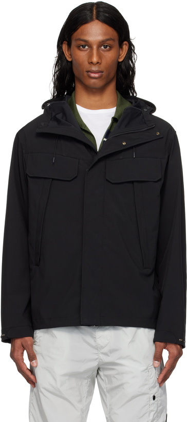 Photo: C.P. Company Black C.P. Shell-R Double Pocket Goggle Jacket