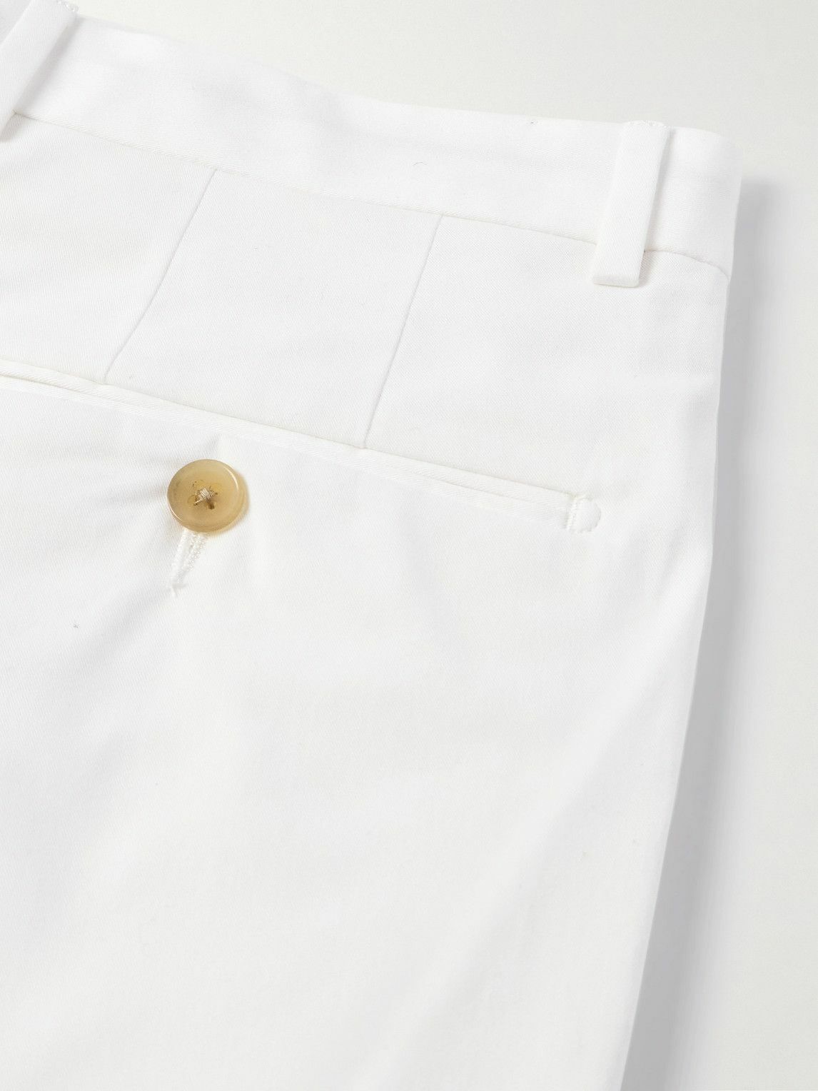 Ralph Lauren Purple label - Slim-Fit Stretch-Cotton Chinos - White