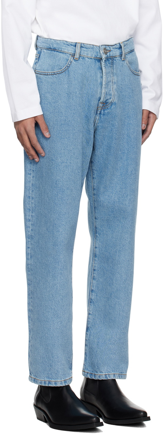 Róhe Blue Straight Leg Jeans