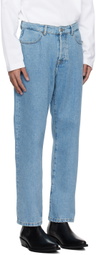 Róhe Blue Straight Leg Jeans