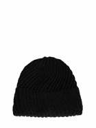 MONCLER - Cny Wool Blend Tricot Beanie