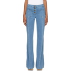 Chloe Blue Flared Jeans