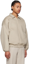 Fear of God Taupe Spread Collar Jacket