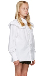Shushu/Tong SSENSE Exclusive Kids White Cotton Ruffle Shirt
