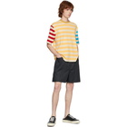 Sunnei Multicolor Knit Striped T-Shirt