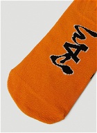 Mutation Skate Socks in Orange