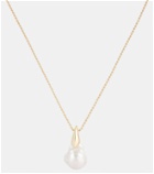 Bottega Veneta 18kt gold pearl necklace