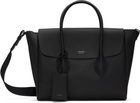 Ferragamo Black East-West Briefcase