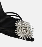 Aquazzura Crystal Margarita embellished pumps