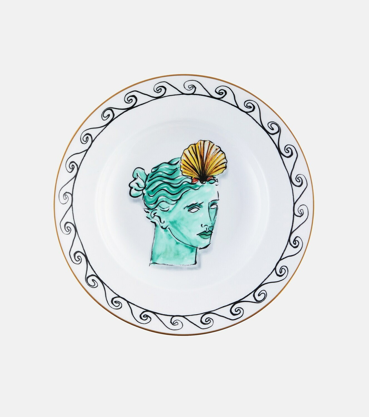 Ginori 1735 Il Viaggio di Nettuno soup plate