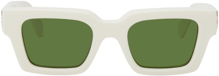 Photo: Off-White White Virgil Sunglasses