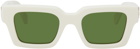 Off-White White Virgil Sunglasses