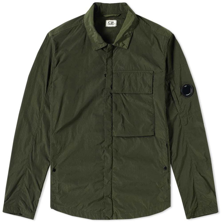 Photo: C.P. Company Chrome Arm Lens Shirt Jacket Green