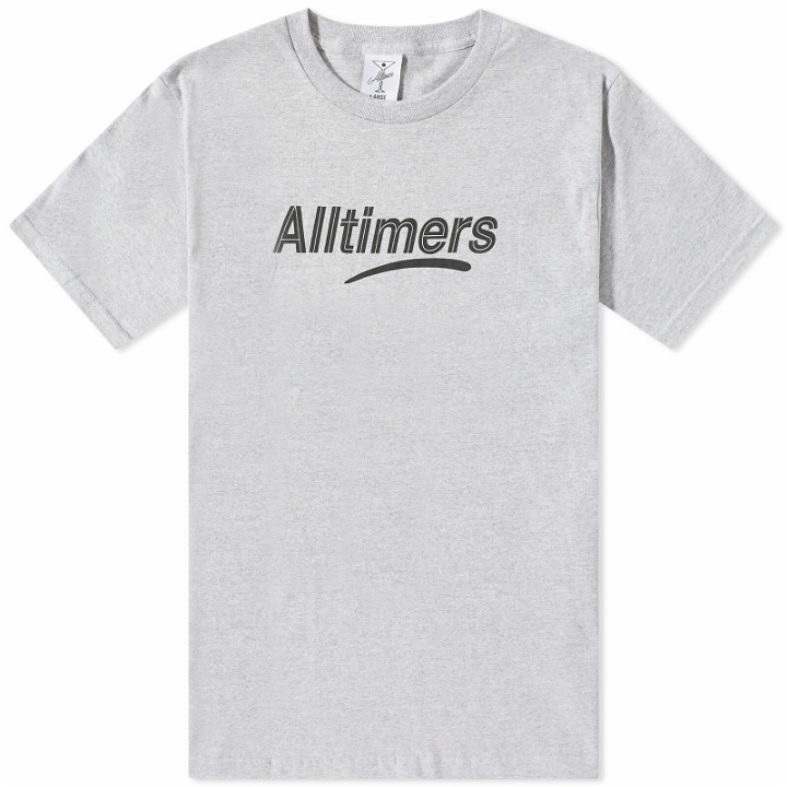 Photo: Alltimers Men's Estate T-Shirt in Heather Grey