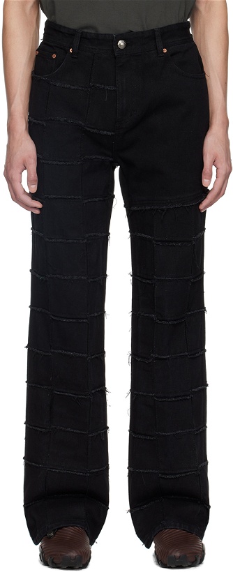 Photo: Andersson Bell Black New Patchwork Jeans