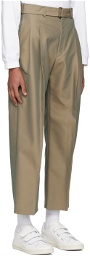 rito structure Khaki Belted Trousers