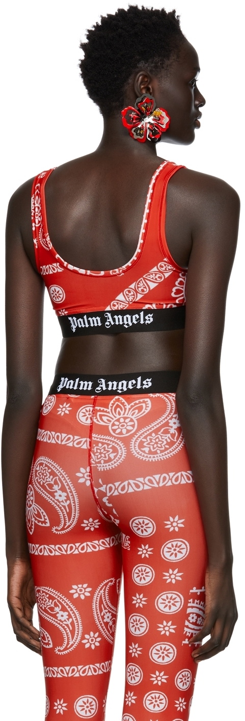 Women's sport Bra With Branded Band by Palm Angels