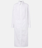 Balenciaga Cotton poplin shirt dress