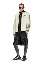 Diesel Biker jacket in perforated leather - Leather jackets - Unisex - White