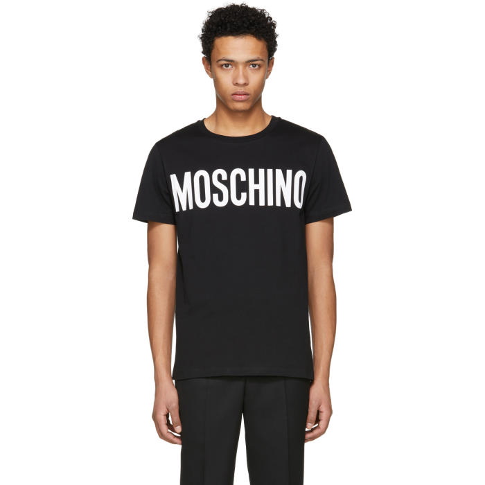 Photo: Moschino Black Logo T-Shirt