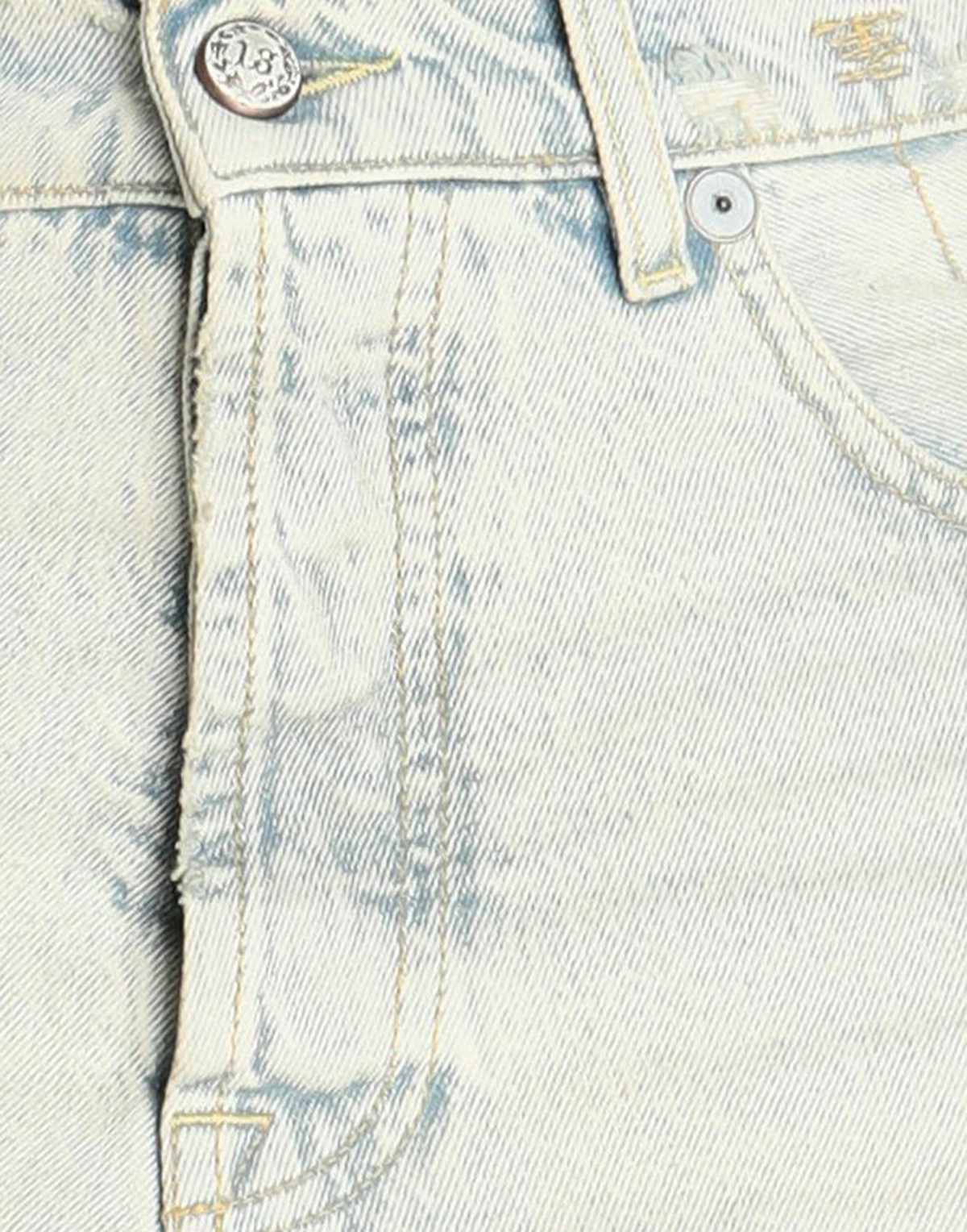 R13 Womens Denim shorts in Blue