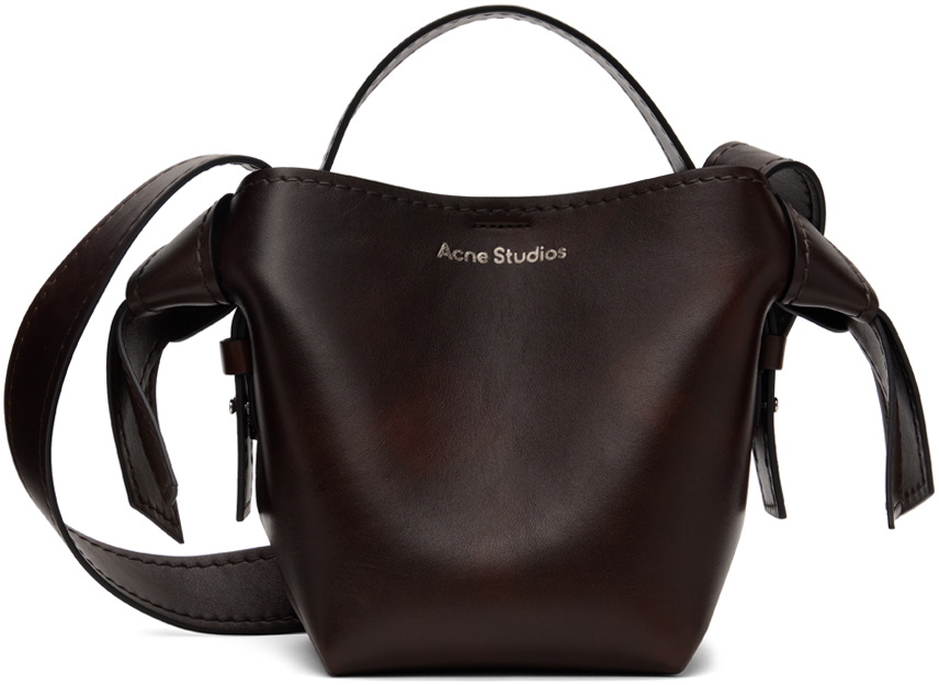 Marge Sherwood Brown Lizard Mini Pump Handle Bag