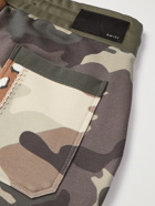 AMIRI - Skinny-Fit Patchwork Camouflage-Print Cotton-Jersey Sweatpants - Multi