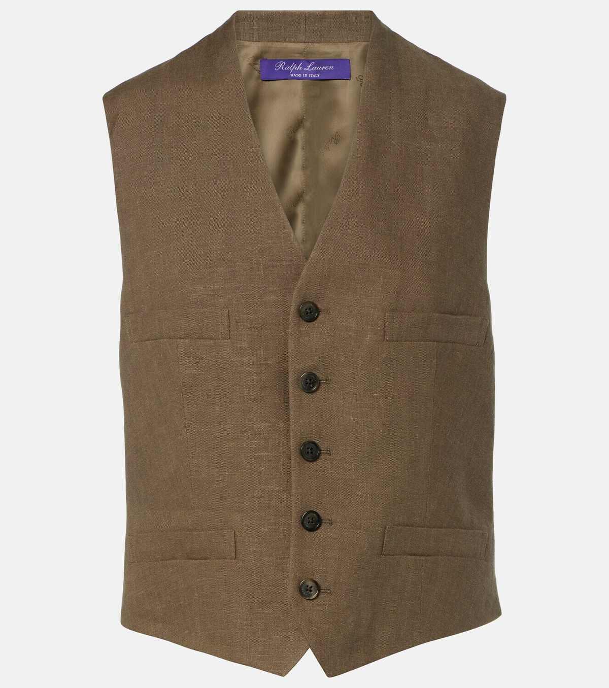 Ralph Lauren Collection Jaiden linen vest