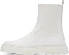 Virón White Apple Leather 1997 Chelsea Boots