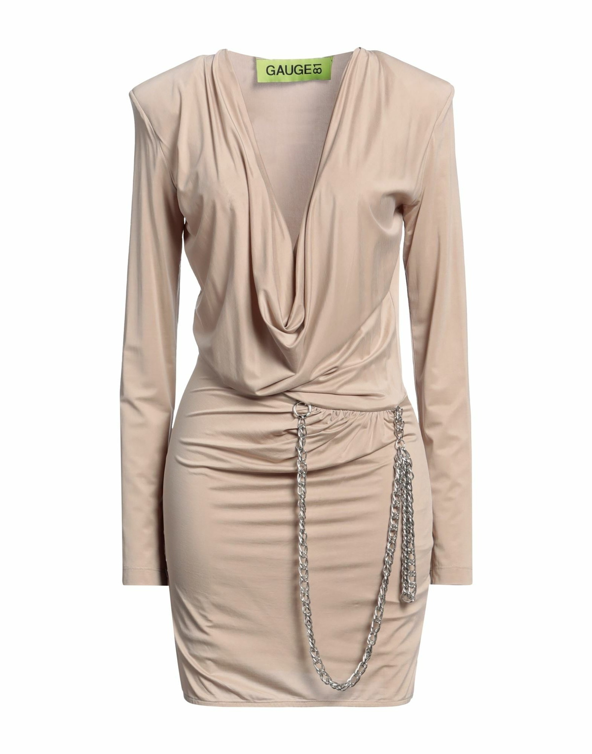 Gauge81 Womens Mini dress in Beige